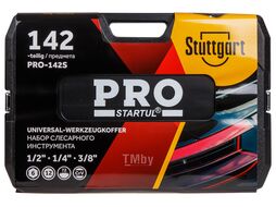 Набор слесарного инстр-та в чем. 142пр. PRO STARTUL STUTTGART (PRO-142S) (6 граней)