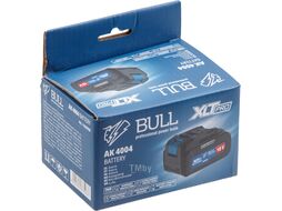 Аккумулятор AK 4004 18.0 В, 4.0 А/ч, Li-Ion XLTpro (18 В, 4 А*ч, Li-ion) BULL 1329596