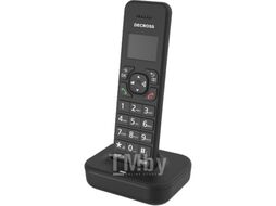 Радиотелефон Dect Decross DC1102B черный