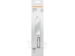 Нож сантоку 17см цельнометаллический All Steel Fiskars 1062884