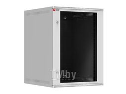 Шкаф телекоммуникационный настенный 15U (600х650) дверь стекло, Astra A серия EKF Basic ITB15G650