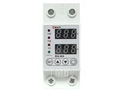Реле напряжения и тока с дисп. RVb 40A EKF rvb-m40a