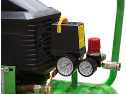 Компрессор ECO AE-251-4 (260 л/мин, 8 атм, поршневой, масляный, ресив. 24 л, 220 В, 1.80 кВт)