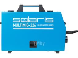 Полуавтомат сварочный Solaris MULTIMIG-226 (MIG/MMA) (220В; евроразъем; горелка 3м; смена полярности)