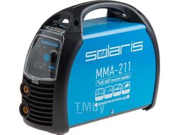 Инвертор сварочный SOLARIS MMA-211 (230В; 20-210 А; 70В; электроды диам. 1.6-4.0 мм; вес 3.9 кг)