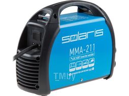 Инвертор сварочный SOLARIS MMA-211 (230В; 20-210 А; 70В; электроды диам. 1.6-4.0 мм; вес 3.9 кг)