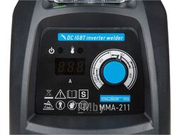 Инвертор сварочный SOLARIS MMA-211 (230В; 20-210 А; 70В; электроды диам. 1.6-4.0 мм; вес 3.9 кг)