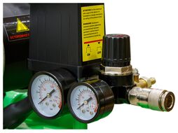 Компрессор ECO AE-50-OF1 (280 л/мин, 8 атм, коаксиальный, безмасляный, ресив. 50 л, 220 В, 1,6 кВт)