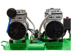 Компрессор ECO AE-50-OF1 (280 л/мин, 8 атм, коаксиальный, безмасляный, ресив. 50 л, 220 В, 1,6 кВт)