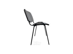 Стул для посетителей NOWY STYL ИЗО BL KNISA LIGHT GREY ткань, св.-серый