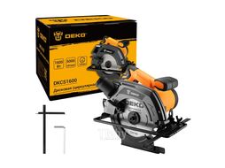 Дисковая (циркулярная) пила DKCS1600 1600Вт, 165мм диск Deko 084-1026