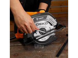 Дисковая (циркулярная) пила DKCS1600 1600Вт, 165мм диск Deko 084-1026