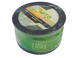 Шнур косильный нейлоновый 2,0мм х374м круглый SATO TECHNO (3LB)