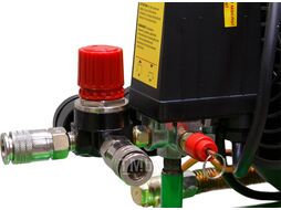 Компрессор ECO AE-705-3 (440 л/мин, 8 атм, коаксиальный, масляный, ресив. 70 л, 220 В, 2.20 кВт)