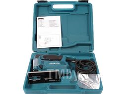 Лобзик электрический MAKITA 4329 KX1 в чем. + набор пилок (450 Вт, пропил до 65 мм)
