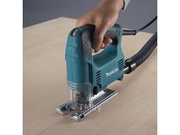 Лобзик электрический MAKITA 4329 KX1 в чем. + набор пилок (450 Вт, пропил до 65 мм)