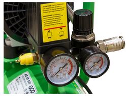 Компрессор ECO AE-10-OF1 (120 л/мин, 8 атм, коаксиальный, безмасляный, ресив. 10 л, 220 В, 0,7 кВт)