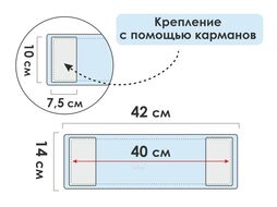 Сменная насадка для швабры из микрофибры Solid, PERFECTO LINEA