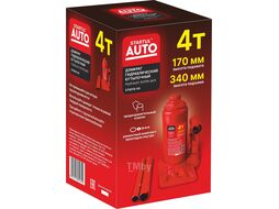 Домкрат гидравлический 4т бутылочный 170-340мм STARTUL AUTO (ST8018-04) (h min 170мм, h max 340мм)