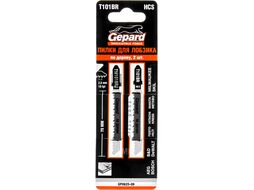 Пилки для лобзика T101BR по дереву 2шт. GEPARD (GP0625-09)