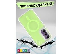 Бампер BINGO Model Magnetic для SAMSUNG S24 FE зеленый
