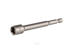 Головка для шуруповерта шестигранная 1/4", 10 мм, L = 100 мм, магнитная KING TONY 7611010M