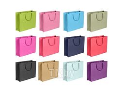 Пакет подарочный 49,5x37x15 см бумажный "Classic", горизонтальный, 210 г/м2, ассорти deVENTE 9041452