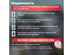 Термовоздуходувка BULL HG 5501 в чем. + набор сопл (1800 Вт, 3 скор., 50-550 С, ступенч. рег.)