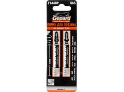 Пилки для лобзика T144DP по дереву 2шт. GEPARD (GP0640-17)