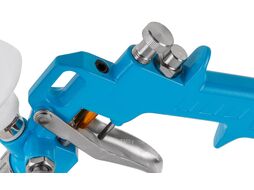 Краскораспылитель Air Gun 100 (HP, сопла ф 1.5, 1.8, 2.5 мм, верх. бак 600 мл) DGM DG4016-1