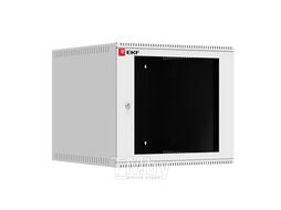 Шкаф телекоммуникационный настенный 9U (600х650) дверь стекло, Astra A серия EKF Basic ITB9G650