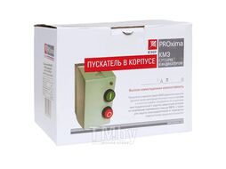 Пускатель в корпусе КМЭ 9А 400В с РТЭ Ir-5,5-8А и индик. IP65 EKF ctrp-r-9-400v-8A-led