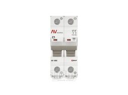 Выключатель автоматический AV-10 DC 2P 1A (C) 10kA EKF AVERES mcb10-DC-2-01C-av