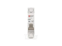 Автоматический выключатель 1P 6А (В) 4,5kA ВА 47-63N EKF PROxima M634106B