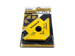 Угольник магнитный для сварки WERKER QJ6002 (4"-45\90\135 50LBS/сила до23кг)