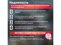 Одноручная углошлифмашина BULL WS 1219 в кор. 125 мм, 1800 Вт, плав. пуск., рег. об, конст. эл.