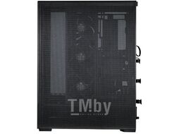 Корпус Lian Li SUP01X / Black / 3 x 120mm PWM Fan / PCIe4.0 Riser Cable / Mid-Tower, TG / G99.SUP01X.R0