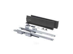 Система ящиков Slimbox AKS L-550 H=128 графит SOFT CLOSE ДСП 16мм