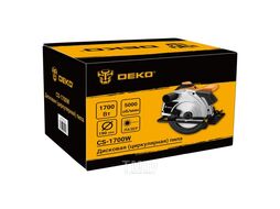 Дисковая (циркулярная) пила CS-1700W, 1700Вт, 190мм диск Deko 084-1151