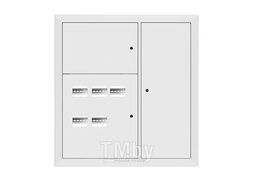 Щит этажный 5 кв. RAL9003 3 окна в ряд по гориз. (1000х950х150) EKF Basic mb28-v-5-r9003-1