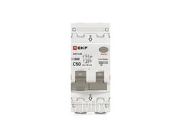 Дифференциальный автомат АВДТ-63N 1P+N 50А (C) 100мА (A) эл 6кА PROXIMA EKF D63N26EA50C100