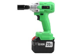 Гайковерт аккумуляторный ударный Crusher 20-Li (20В, Li-ion 2x6.0Ач, з/у, кейс) Zitrek 063-4372