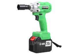 Гайковерт аккумуляторный ударный Crusher 20-Li (20В, Li-ion 2x6.0Ач, з/у, кейс) Zitrek 063-4372