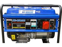 Электростанция 3-х фазная (генератор бензиновый) ECO PE-8501S3 (6.5/2,1 кВт, 380/220 В, бак 25.0 л, вес 73 кг)