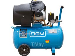 Компрессор DGM AC-254 (440 л/мин, 8 атм, коаксиальный, масляный, ресив. 50 л, 220 В, 2.20 кВт)
