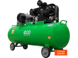 Компрессор ECO AE-2005-2 (580 л/мин, 8 атм, ременной, масляный, ресив. 200 л, 380 В, 3.00 кВт)