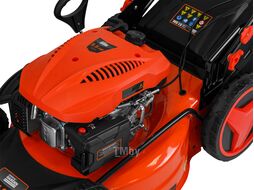 Газонокосилка бензиновая STARTUL GARDEN 51 SM самоходная (5,5 л.с., шир. 51 см, самоходная, мульчир., стальн. корпус, травосборник 70 л)