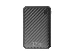Зарядное устройство (аккумуляторная батарея) Power Bank "Rib 5" 5000mAh, пласт., черный Happy Gifts 37167/35