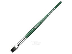 Кисть "Emerald" синтетика, плоская, на короткой ручке №12 Tintoretto 275/12