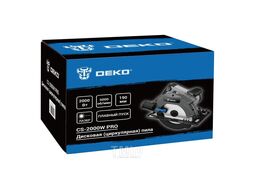 Дисковая (циркулярная) пила CS-2000W PRO, 2000Вт, 190мм диск Deko 084-1152